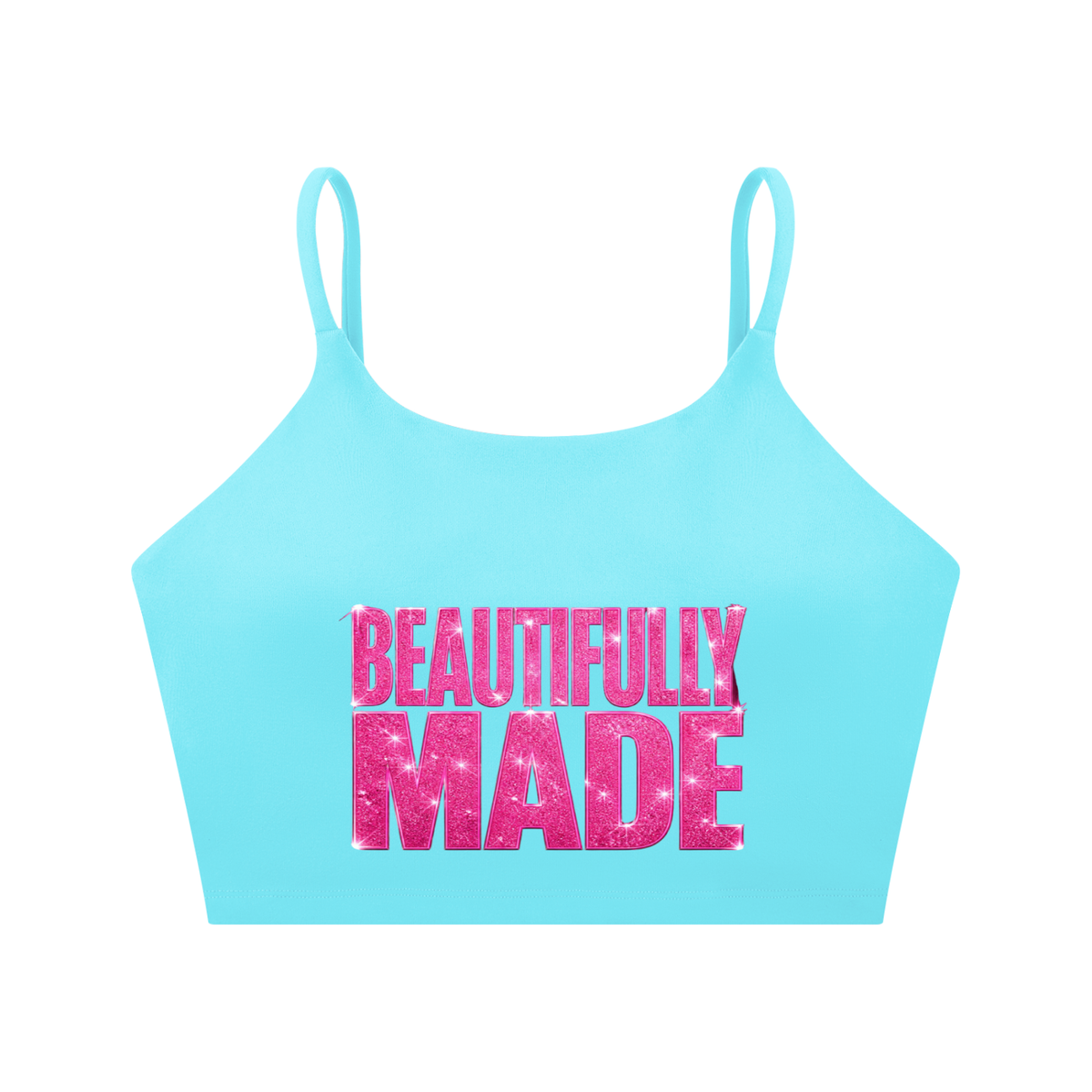 Spaghetti Strap Yoga Sports Bra