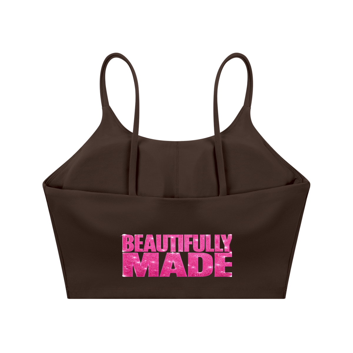 Spaghetti Strap Yoga Sports Bra