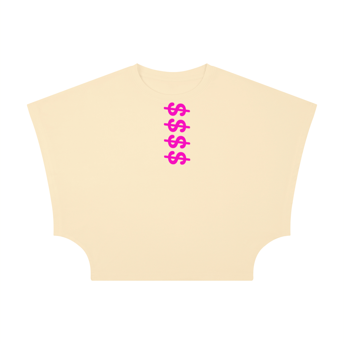 Women's Cropped Dolman T-Shirt