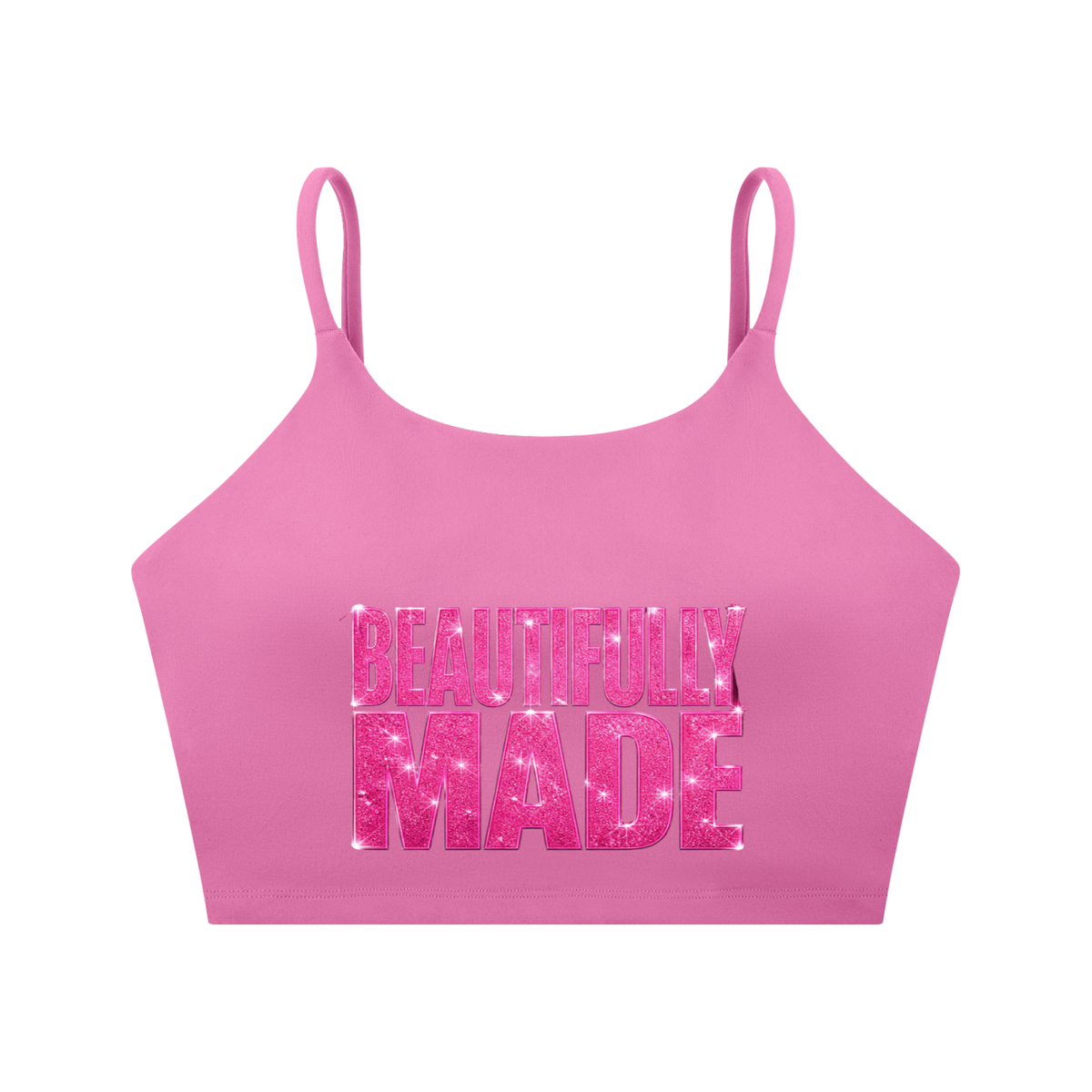 Spaghetti Strap Yoga Sports Bra