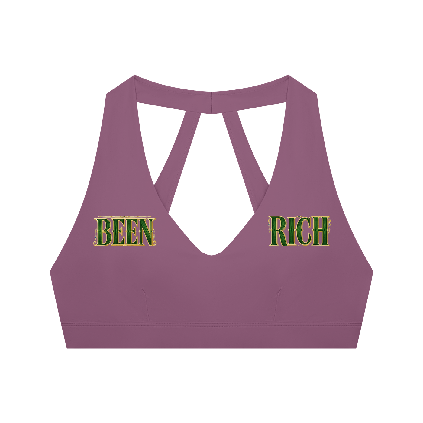 Women's Halter Cropped Sports Bra