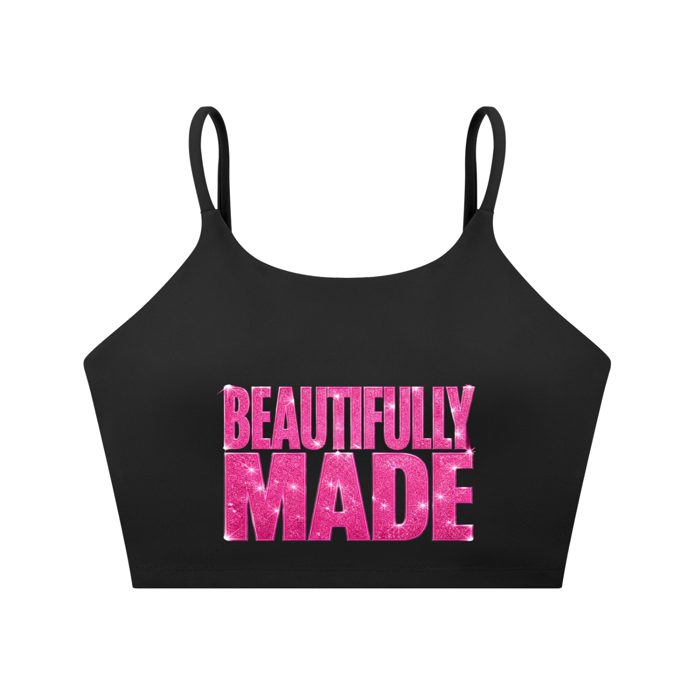 Spaghetti Strap Yoga Sports Bra