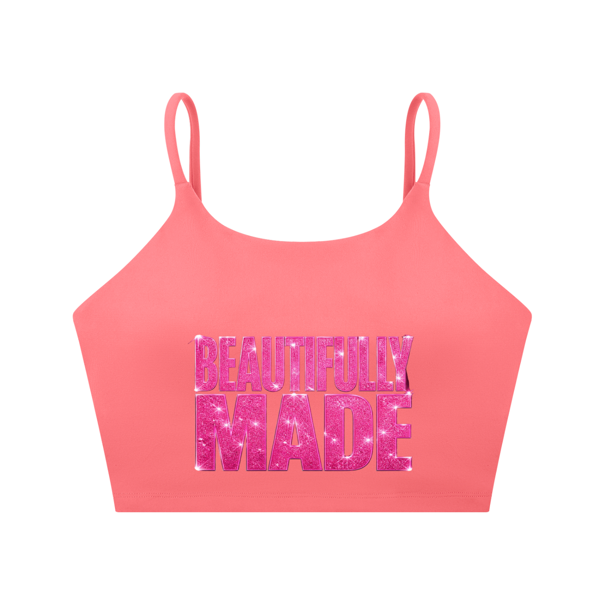Spaghetti Strap Yoga Sports Bra