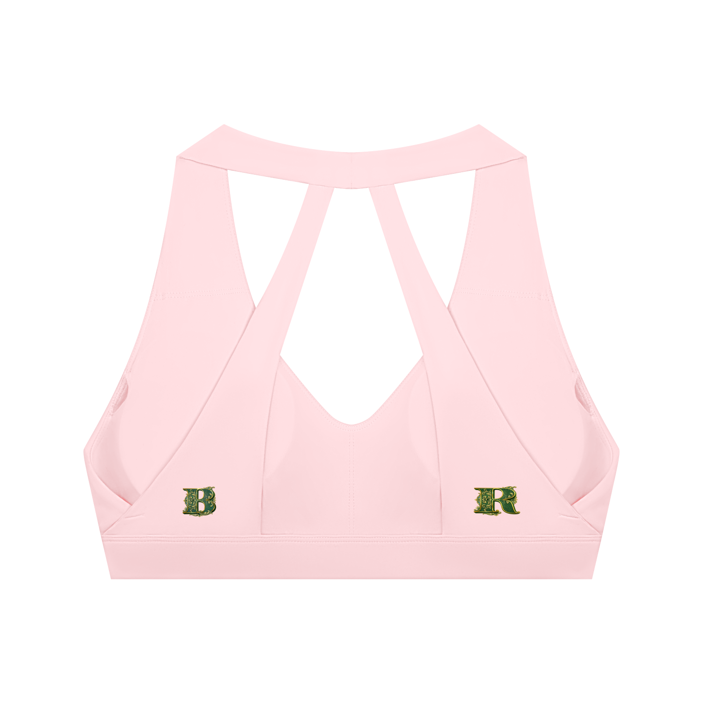 Women's Halter Cropped Sports Bra