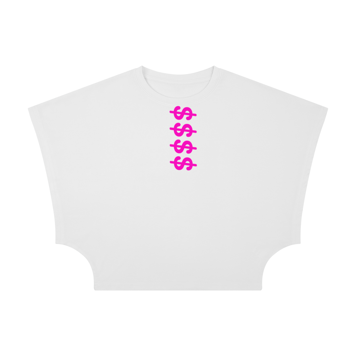 Women's Cropped Dolman T-Shirt