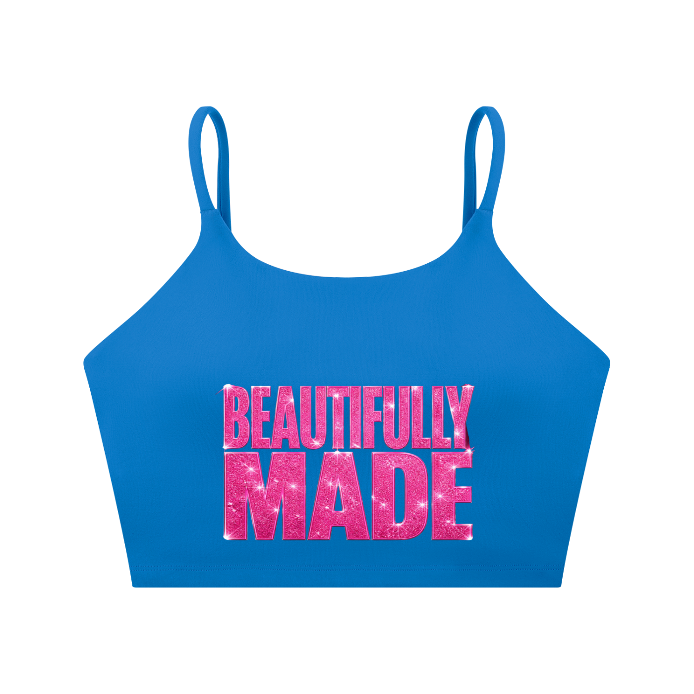 Spaghetti Strap Yoga Sports Bra