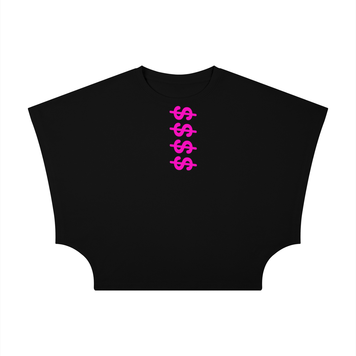 Women's Cropped Dolman T-Shirt
