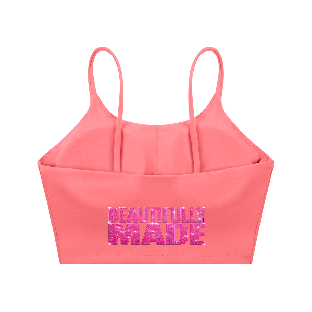Spaghetti Strap Yoga Sports Bra