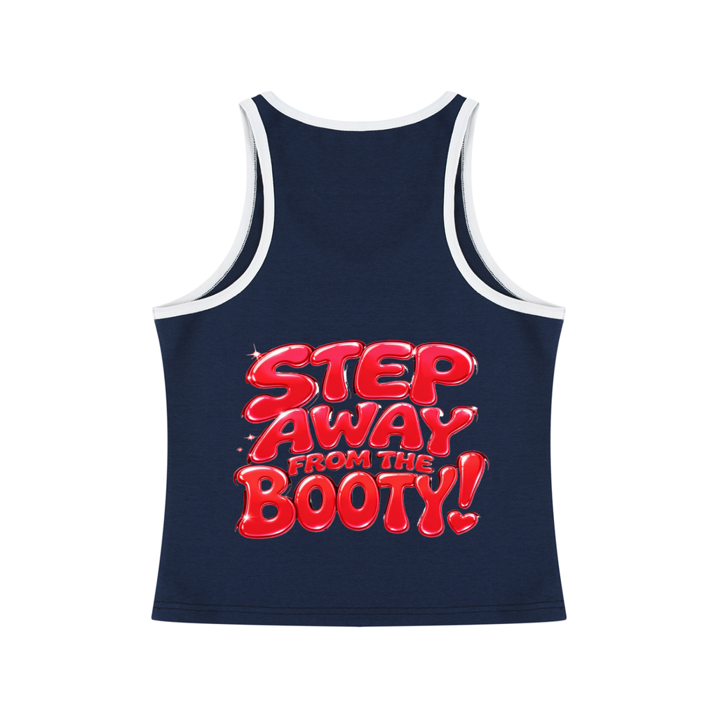 Women's Color Block Cropped Tank Top