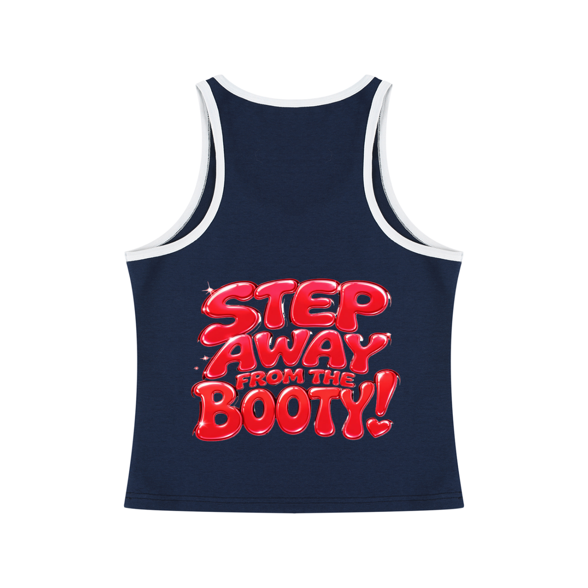 Women's Color Block Cropped Tank Top