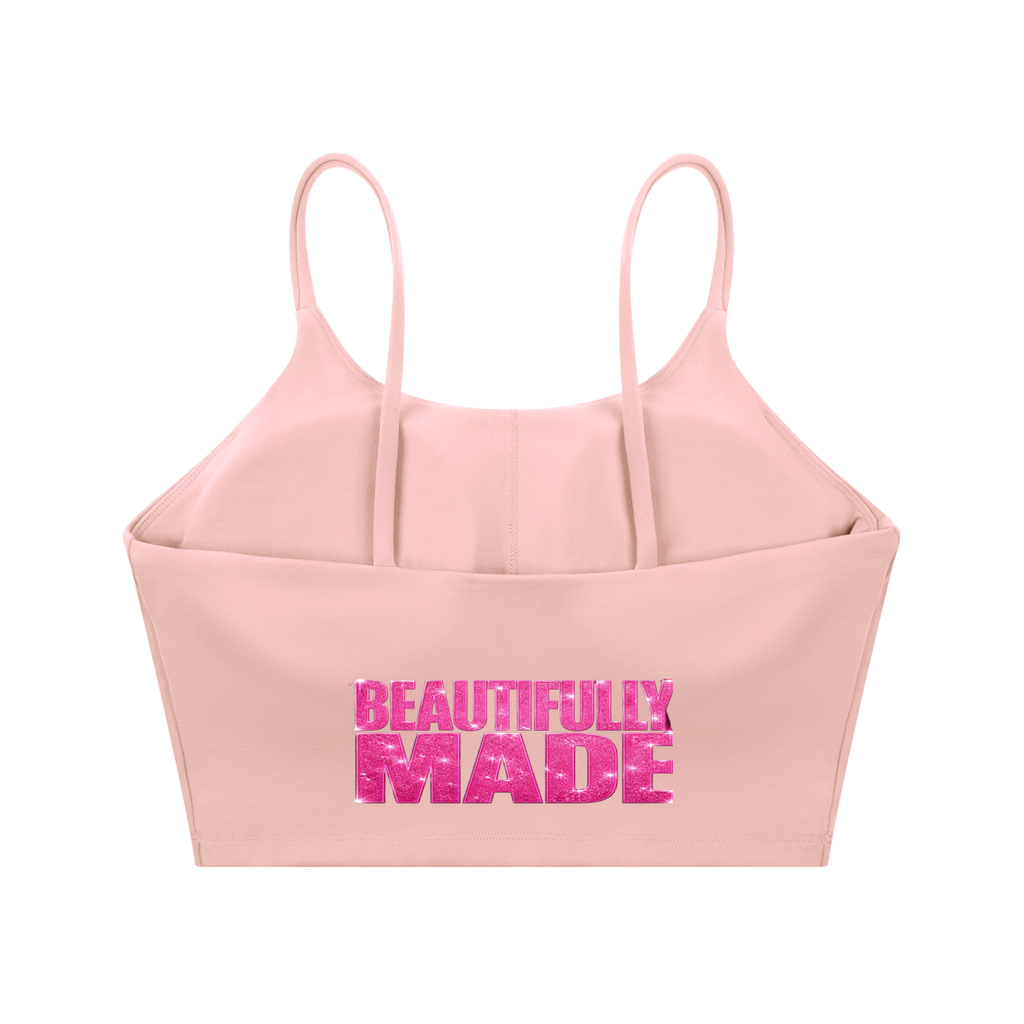 Spaghetti Strap Yoga Sports Bra