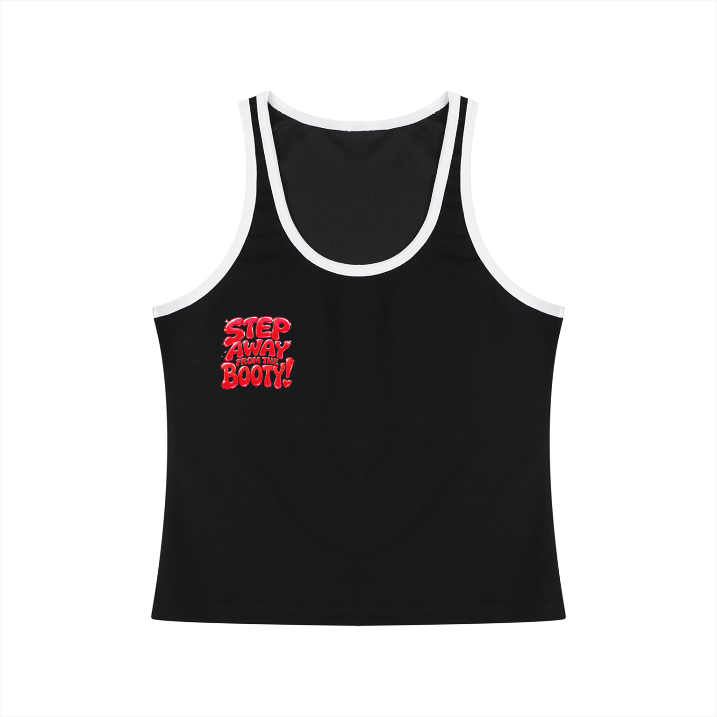Women's Color Block Cropped Tank Top