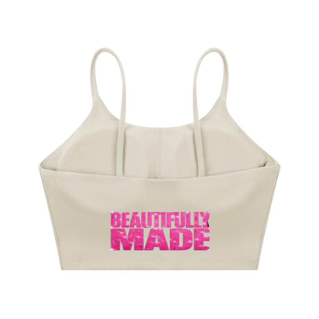 Spaghetti Strap Yoga Sports Bra