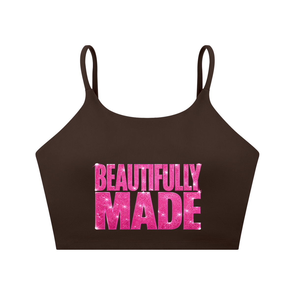 Spaghetti Strap Yoga Sports Bra