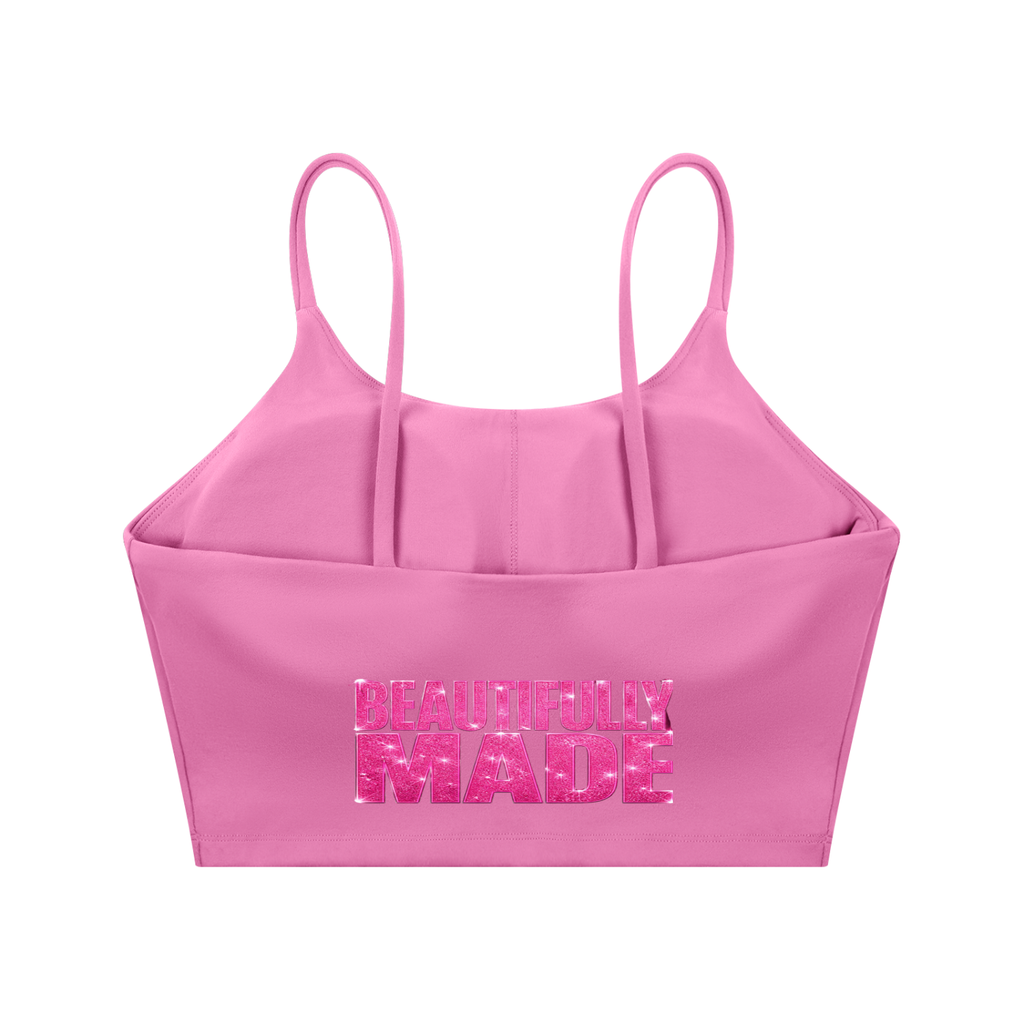 Spaghetti Strap Yoga Sports Bra